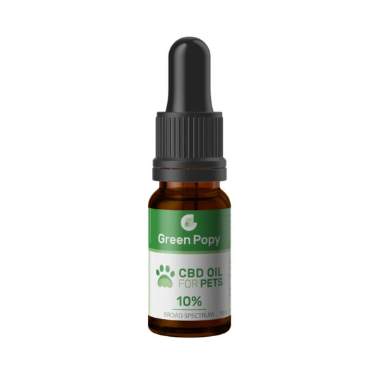 Óleo CBD Green Popy concentração de 10%